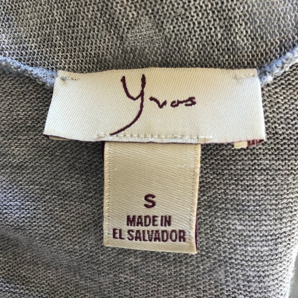 Grey Ruffle Cardigan - Picture 3 of 3